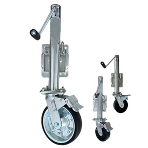 SS Trailer Jack <span class=keywords><strong>roue</strong></span> jockey avec frein 6 8 pouces 1200 1500 Lbs Options - Product Image 1