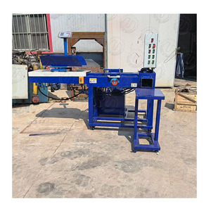 Balance horizontale pesant 1kg coton chiffons compresseur industriel chiffon essuie-glace presse à balles hydraulique automatique moteur Machine - Product Image 2