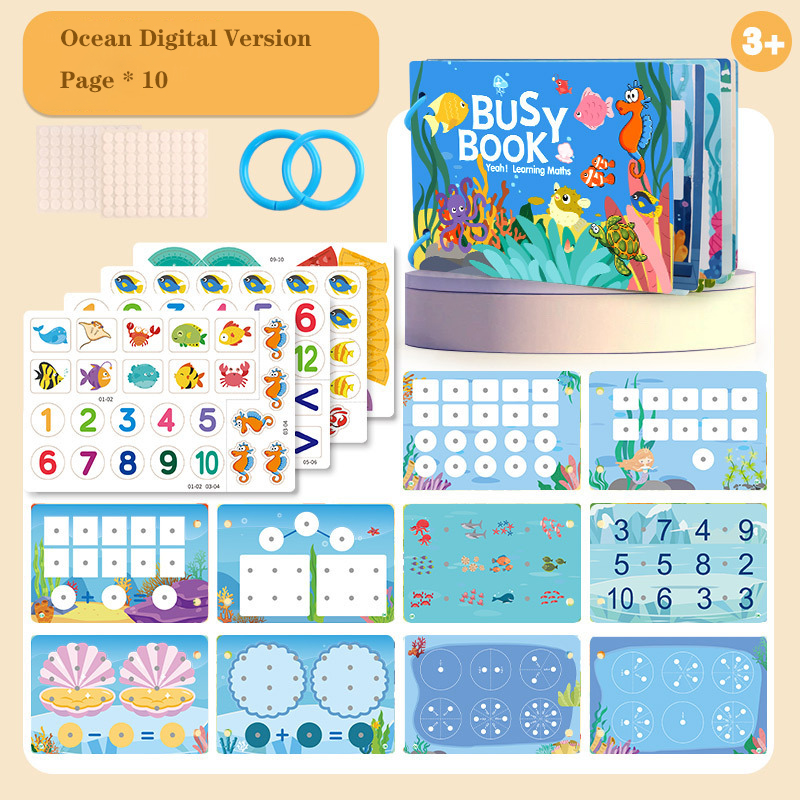 Version numérique de l'océan bleu