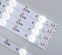 Bande LED RGB 12V avec contrôleur FPC, télécommande, CRI Ra80, 12 LED/m, substrat en aluminium, pour jardin et façonnage de formes