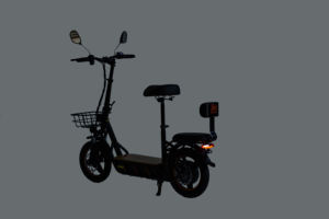 Scooter Eléctrico Plegable C1Pro, Resistente al Agua, con Motor sin Escobillas, Batería de Litio de 26Ah, Suspensión Completa, Carga de 120 kg - Product Image 5