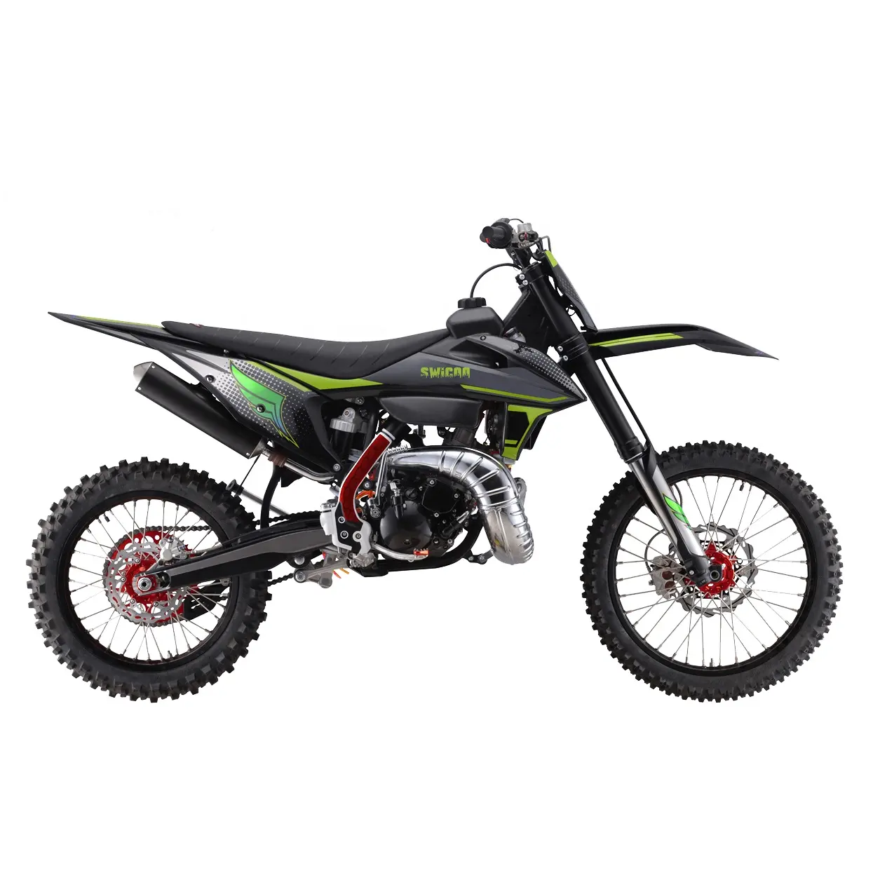 MT250 2 Stroke Engine Electric/Kick Start Dirt Bike with 6-Speed Manual Transmission