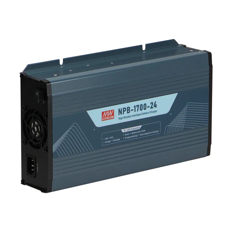 Mean Well NPB-1700-12 caricabatterie per sistema di sorveglianza con controllo remoto On/Off con batterie PFC caricabatteria solare per auto