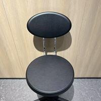 Tabouret de roue en cuir PU pragmatique, chaises de travail ergonomiques pour hôpital, magasin, dessin, dessin, caissier, assistant, laboratoire, école, chambre