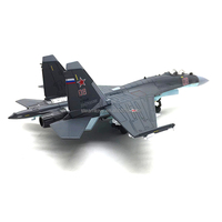 Diecast askeri uçak modeli 1/100 Su-35 süper Flanker rusya uçak sovyetler birliği donanma ordusu Su35 avcı uçağı modelleri