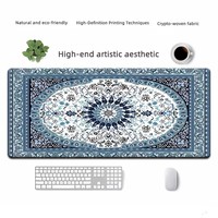 Tapis de jeu en caoutchouc naturel personnalisable, grand format carré, antidérapant, écologique, imperméable et résistant à l'usure, avec motifs imprimés