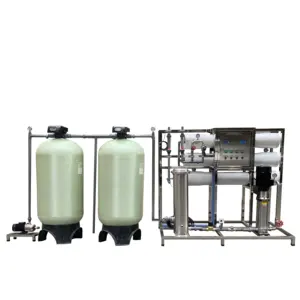 Mesin Filter Desalinasi Perawatan Pemurni Air, Sistem Pemurni Air RO 3000L/Jam, Tanaman Osmosis Terbalik Industri Otomatis