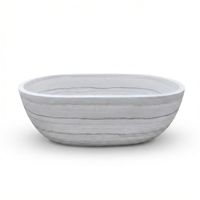 Baignoires Modernes Sur Mesure de Luxe, Exclusives en Marbre Blanc / Marbre Blanc et Bois, Autoportantes pour Salles de Bain de Villas et Hôtels