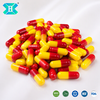 Fabricant Impression de logo personnalisée Capsules HPMC vides transparentes Taille 0 00 Capsules végétariennes transparentes