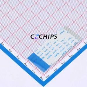 HX FFC-1.0-20P-50mm F FFC Cable (Flexible Flat Cable) P=1mm Connector 20P 1mm 0.3mm Reverse - Product Image 1