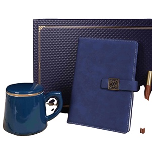 Custom Corporate Holiday Gift <b>Set</b> Promotional <b>Notebook</b> Pen Box for Employee Appreciation Events - Product Image 4