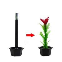 Vente directe d'usine : Accessoire de magie pour apparaître des fleurs, baguette magique de petite taille pour faire apparaître des fleurs, idéal pour les spectacles de magie pour enfants.