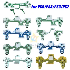 1 pz pulsanti di ricambio scheda a nastro per PS5 PS2 PS3 PS4 Pro Slim JDM 030 040 Controller pellicola conduttiva tastiera flex