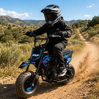 Nouvelle Moto Tout-Terrain Enfant 105cc 4 Temps avec Réservoir de 1,4L – Modèle 2026