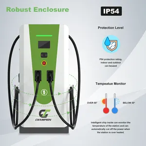 상업용 스마트 60 kw ev DC 충전기 cc 2 uk 플러그 DC 고속 120kw 케이블 카 ev DC 고속 충전기 EU 표준