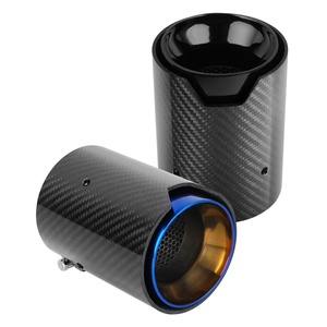 Embouts d'échappement en fibre de carbone M Performance pour <span class=keywords><strong>BMW</strong></span> F30 330i F32 F36 440i F80 F82 F87 M2 M3 M4 - Product Image 1