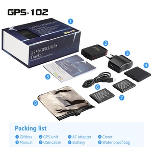 Thế Giới Nhỏ Nhất GSM LSB Trẻ Em Gps Theo Dõi Chip Gps-102 Với Chống Bắt Cóc SOS Panic Nút - Product Image 5