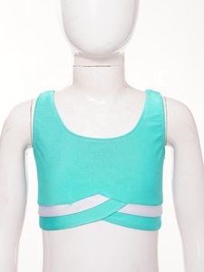 Débardeur de sport athlétique pour filles de 6 à 16 ans, idéal pour la gymnastique, le yoga, l'entraînement et la compétition – Fournisseur de vêtements de performance pour l'extérieur - Product Image 2