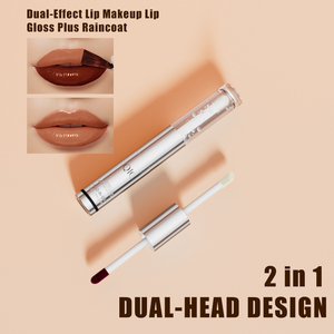 Cho Qic 2025 Thời Trang Rts 24H Bất Lâu Dài <span class=keywords><strong>Lip</strong></span> Stain Vỏ Áo Mưa 2 Trong 1 Đôi Đầu Thiết Kế Xu Hướng Mới <span class=keywords><strong>Lip</strong></span> Dầu Son Bóng - Product Image 3
