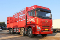 Camion de transport de marchandises JAC 8x4 à ridelles, 12 roues, robuste, pour le transport général de marchandises et de bétail