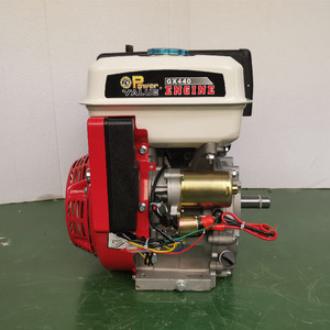 Cilindro único 440cc 18Hp Motor de gasolina de 4 tiempos 3600Rpm Arranque eléctrico Refrigerado por aire Euro 5 Motor de gasolina 192F - Product Image 2