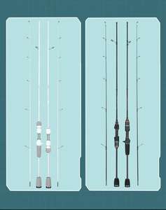 SNEDA usine directe 1.5m 1.68m 1.8m 1.98m <span class=keywords><strong>canne</strong></span> à pêche en eau salée L <span class=keywords><strong>canne</strong></span> à pêche en Fiber de carbone <span class=keywords><strong>canne</strong></span> à pêche - Product Image 6