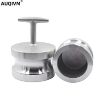 AUQIVM 304 connecteur rapide haute pression en acier inoxydable DP cloison mâle usage industriel résistant à la Corrosion