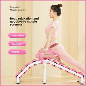 Nuevo Diseño <span class=keywords><strong>de</strong></span> Estirador Lumbar para Yoga y Pilates, Relajación Muscular, Adelgazamiento <span class=keywords><strong>de</strong></span> Piernas, Masaje <span class=keywords><strong>de</strong></span> Espalda, Abridor <span class=keywords><strong>de</strong></span> Espalda <span class=keywords><strong>de</strong></span> Acero - Product Image 2