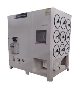 Extrator de poeira industrial 8000CBM por hora, filtro automático de cartucho com função de jato de pulso à prova de explosão