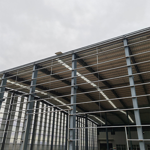 Structure en acier préfabriquée lourde personnalisée, charpente en acier ASTM, colonne en <span class=keywords><strong>treillis</strong></span>, entrepôt, garage, colonne en acier préfabriquée, soudage - Product Image 2