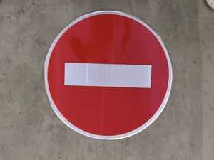 Universele rode ronde verkeersborden zonder motorvoertuigen - Geregioaliseerde reflecterende wegverbodsborden (in overeenstemming met het Verdrag van Wenen) - Product Image 5