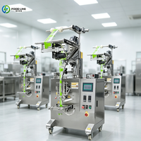 Machine d'emballage verticale multifonctionnelle électrique la plus vendue pour l'emballage de boissons et d'aliments en sachets en papier, composants PLC essentiels