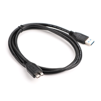 Câble Micro USB 3.0 de 1 m (3,3 pi) haute résistance, haute vitesse, USB 3.0 A vers Micro B avec gaine en PVC pour imprimante