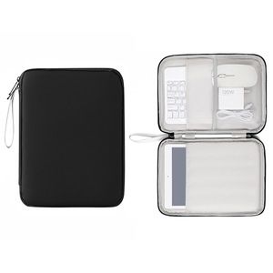 Housse de protection pour ordinateur portable portable, durable, antichoc, légère, en cuir PU, 11 à 13 pouces, sacoche de voyage haut de gamme pour ordinateur portable - Product Image 3
