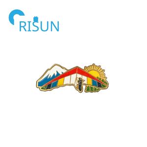 Spille con Logo personalizzato con smalto per <span class=keywords><strong>deltaplano</strong></span> per parapendio - Product Image 3