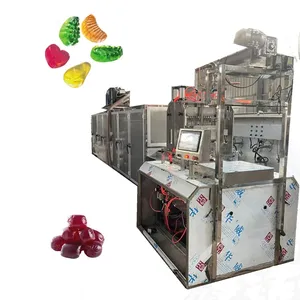 Lollipop Vorm Stick Candy Maken Machine Productie Gummy Candy Making Machine Te Koop