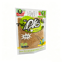 Sacs d'emballage personnalisés en PET/PE de qualité alimentaire pour appâts, scellage trois côtés, fenêtre visible, impression par gravure, thermoscellables