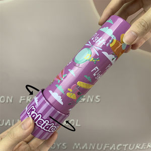 All'ingrosso giocattolo classico per <span class=keywords><strong>bambini</strong></span> novità Vintage 2 In 1 gioco Puzzle di plastica colorato Mini <span class=keywords><strong>caleidoscopio</strong></span> di carta con portachiavi - Product Image 2