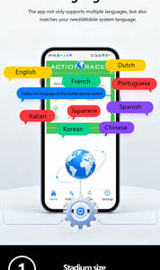 Tracker GPS per Calcio Action Tracer, Versione Team, 12 Persone, Mappa di Calore, Traiettoria e Gilet - Product Image 3