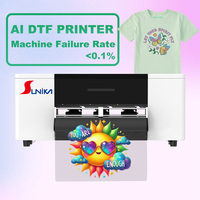 Принтер DTF A3 Xp600 Epson 30 см для прямой печати на пленке, принтер для футболок, машина для печати на футболках