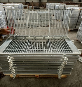 Rejillas de <span class=keywords><strong>rejilla</strong></span> de metal de acero dulce <span class=keywords><strong>para</strong></span> pasarela peatonal galvanizada con apertura <span class=keywords><strong>para</strong></span> cubierta de drenaje de zanja - Product Image 4