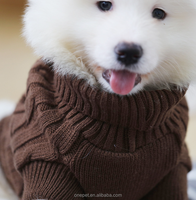 Pull en tricot moderne pour animaux de compagnie, pull à capuche pour chien en laine crochetée, nouveau Design