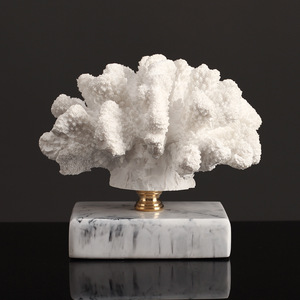 Simulated Coral <b>Ornament</b> Resin Irregular Shape Artistic Home Decoration - Product Image 2