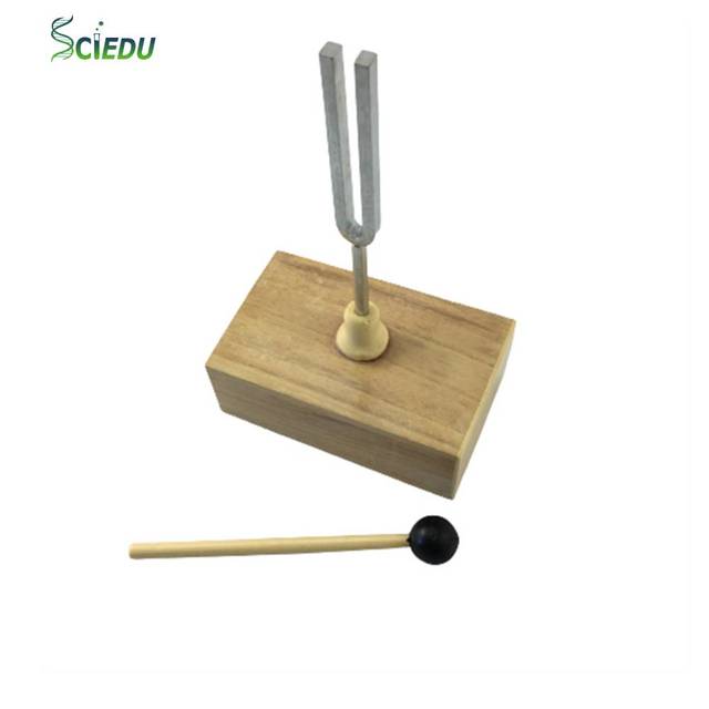 Acoustic Experiment Teaching Tuning Fork 512HZ Wooden Resonance Sound Box Physical Acoustics Experiment Equipment