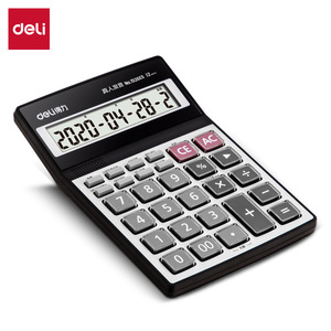 Calculatrice Deli DL-33560 avec fonction vocale, grand écran, multifonctionnelle pour la comptabilité, 12 chiffres - Product Image 5