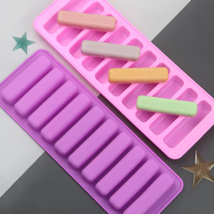 Silicone Finger Shaped <b>Cookie</b> Mold 10 Cavity Chocolate Ice Cube Tray Jelly Cake Candy Baking <b>Tools</b> - Product Image 3