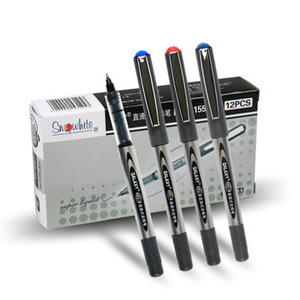 Bai Xue 155 <b>Roller</b> Pen 0.5Mm Pointed Tip <b>Large</b> Capacity Office Exam Pen - Product Image 3