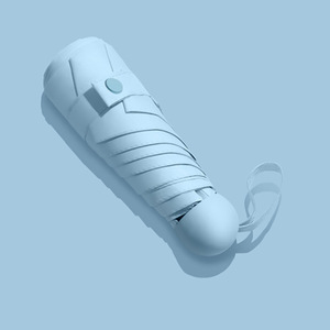 <span class=keywords><strong>Parapluie</strong></span> <span class=keywords><strong>Mini</strong></span> Capsule de Couleur Unie à Vente Chaude, Adapté à la Pluie et aux Rayons UV Légers, Résistant au Soleil - Product Image 3