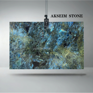 Premium Halcyon <strong>Blue</strong> Dolomite Slab Polished Eco-Friendly Waterproof Kitchen Villa <strong>Countertop</strong> Island Wall Customized Size - Product Image 1