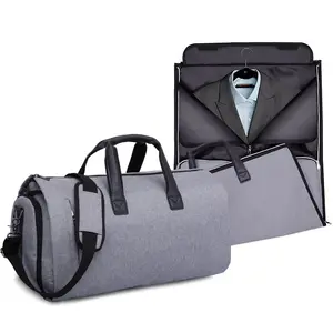 多功能折叠储物行李袋旅行背包袋肩背手提袋便携式西装服装袋袋装